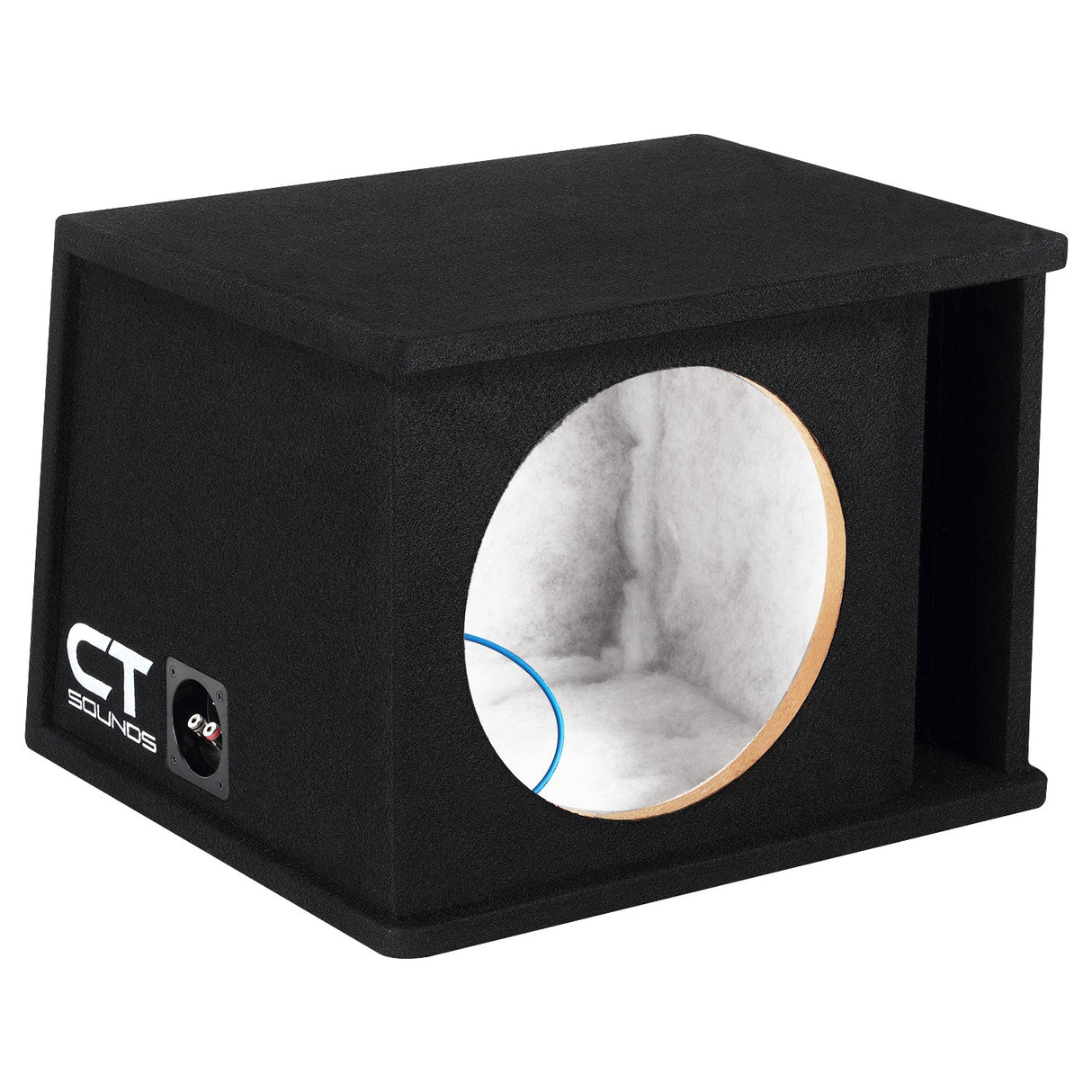 CT1X12 // Single 12” Kerf Ported Universal Car Subwoofer Box CT Sounds