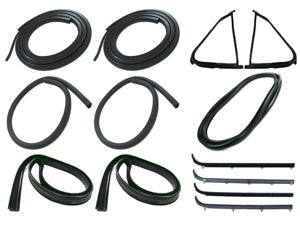 Precision Weatherstrip Kit w/o Chrome Trim (1987-1991) Precision