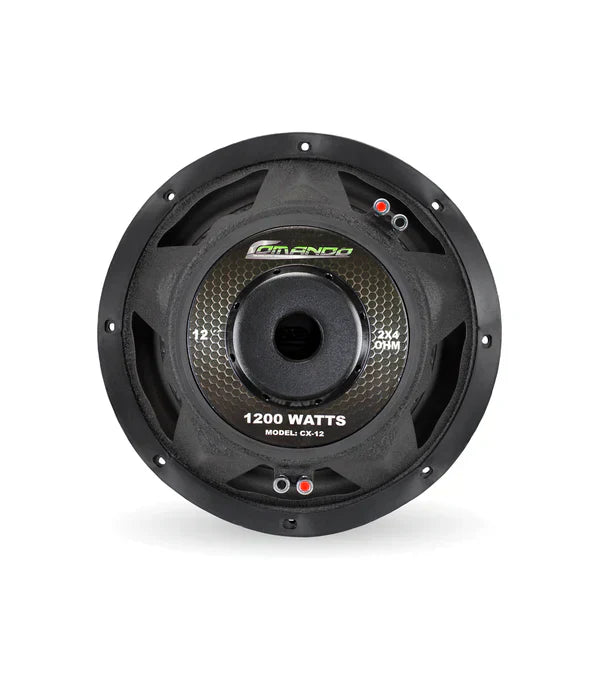 CX-12 | 12'' 1200W MAX. | DUAL 4 Ohms COMANDO