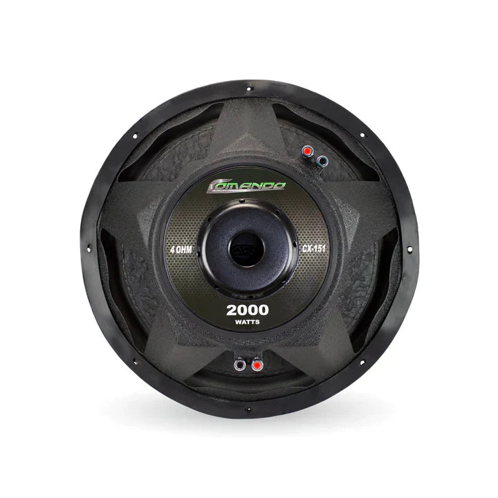 CX-151 | 15'' 2000W MAX. | DUAL 4Ω COMANDO