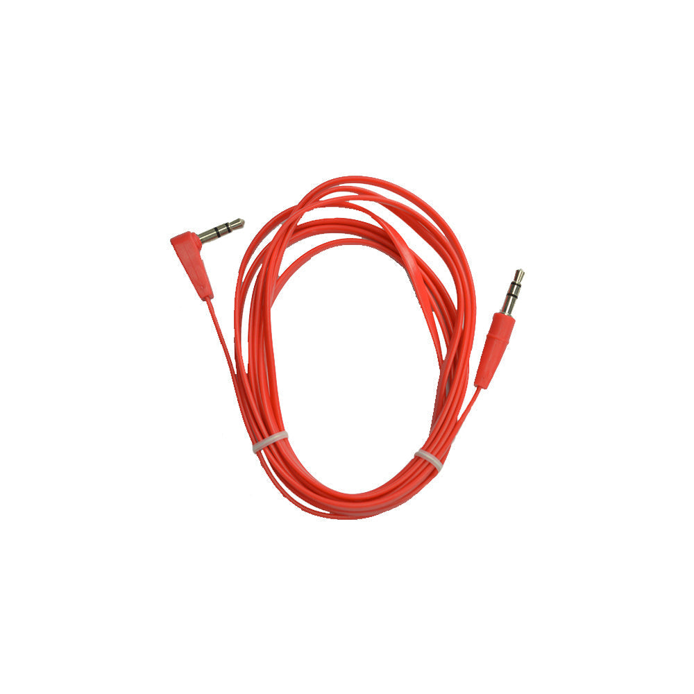 CX-6FT-FLAT3.5-RD | Stereo Sound Cable Comando Audio