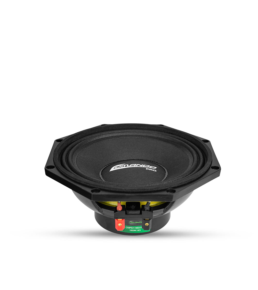 CX8PE31-NEO-PRO | 8'' HIGH-POWER NEODYMIUM MIDRANGE SPEAKER | 1850W MAX. | 8ohm Comando Audio