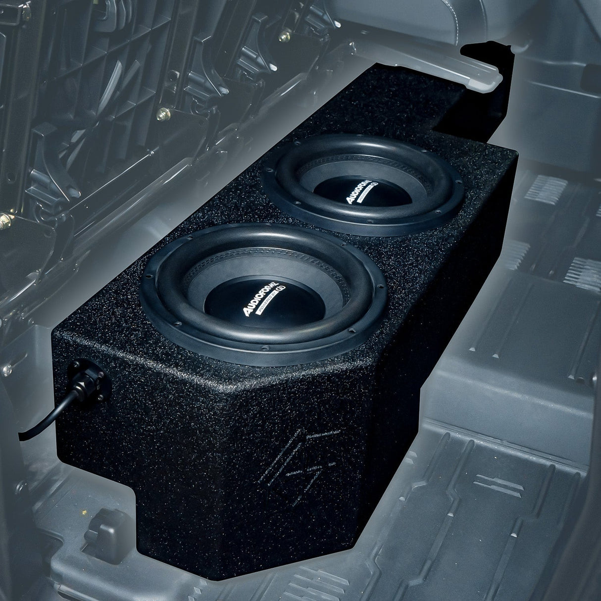 Can-Am Defender MAX 2 10" Under-Seat Ported Subwoofer Box (HD11) Can-Am