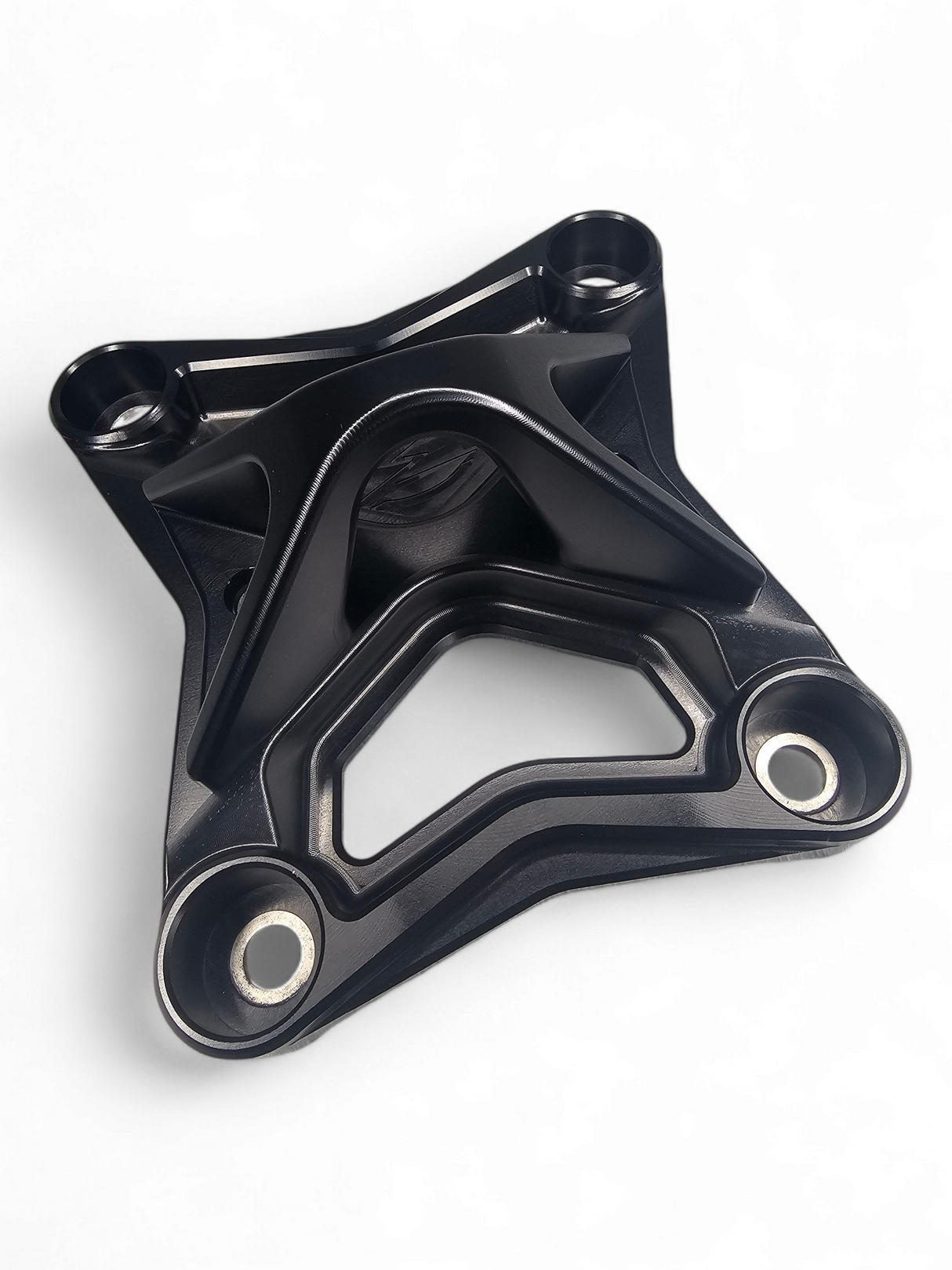 2017 to current Can Am X3 Maverick 6 bolt EOD XL Radius Rod Plate with Tow Hook Black www.elektricoffroad.com