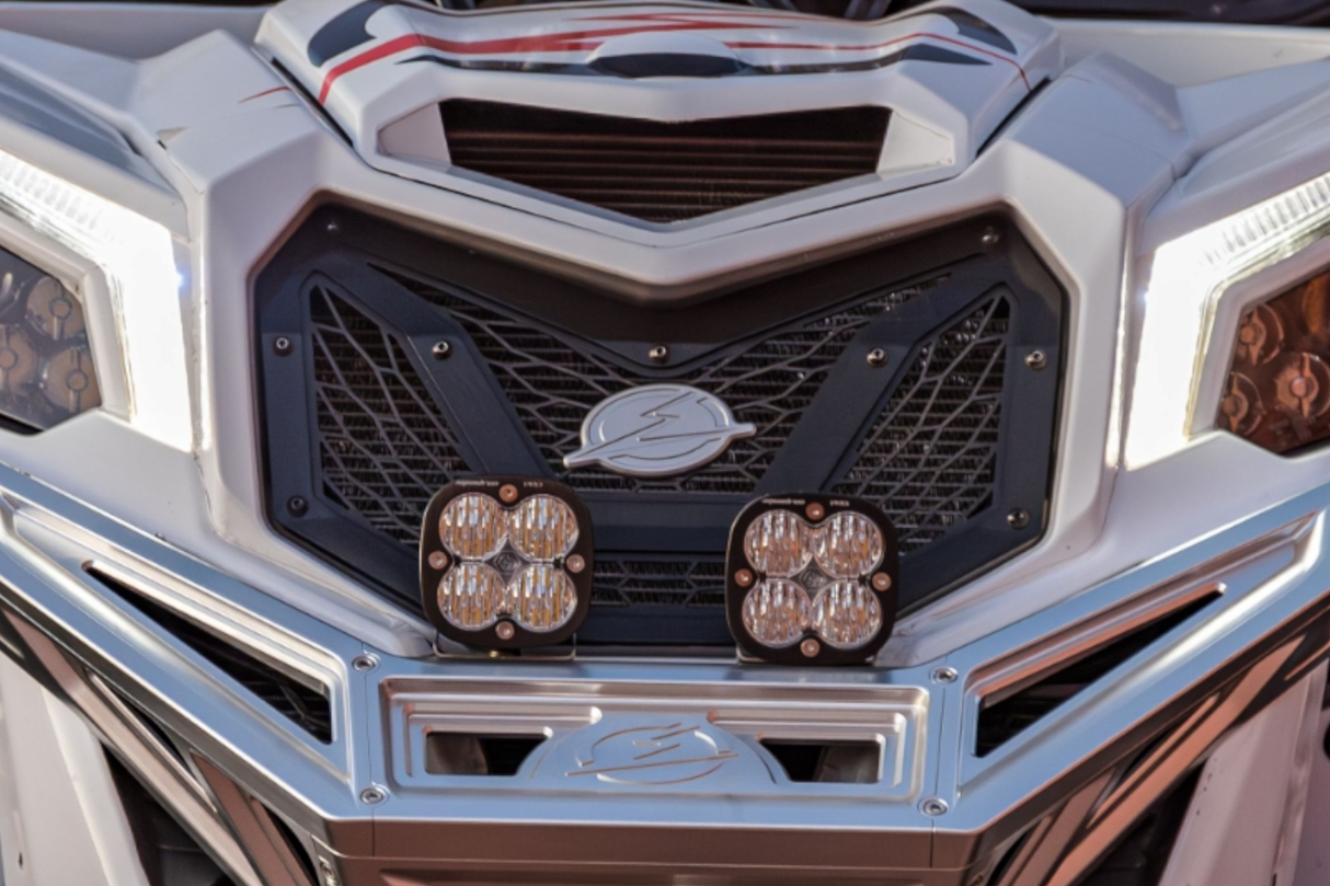 2017-2024 Can Am X3 Maverick Volt Series Sheet Metal Grille www.elektricoffroad.com