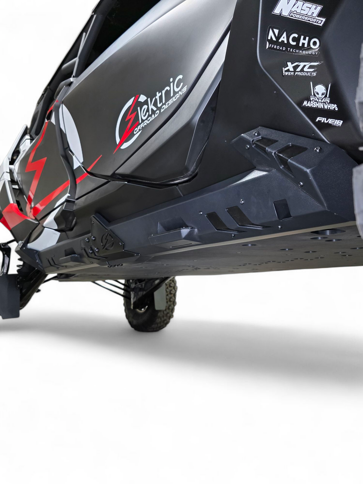 2024+ Can Am Maverick R Volt Rocker Steps 4 Seat www.elektricoffroad.com