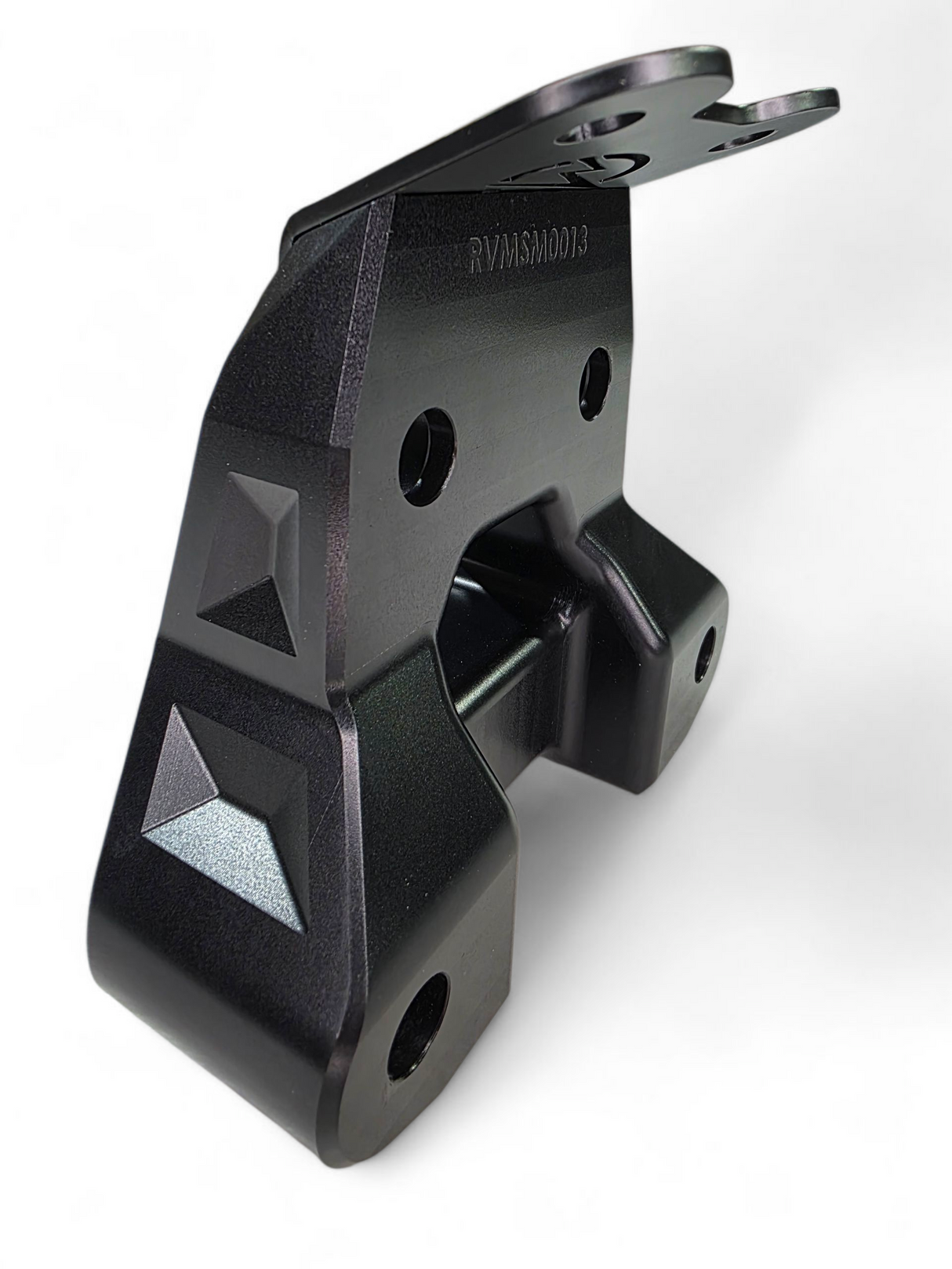 2024+ Can Am Maverick R Billet Radius Rod Plate (Black) www.elektricoffroad.com