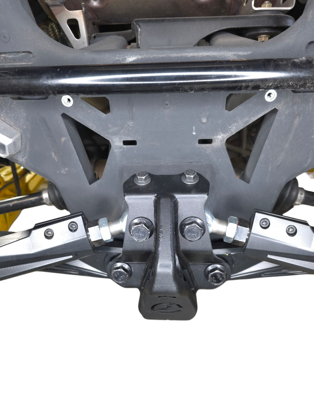 2024-26 Can Am Maverick R Sheet Metal Radius Rod Plate (2 Seat) Does not fit RC Models www.elektricoffroad.com