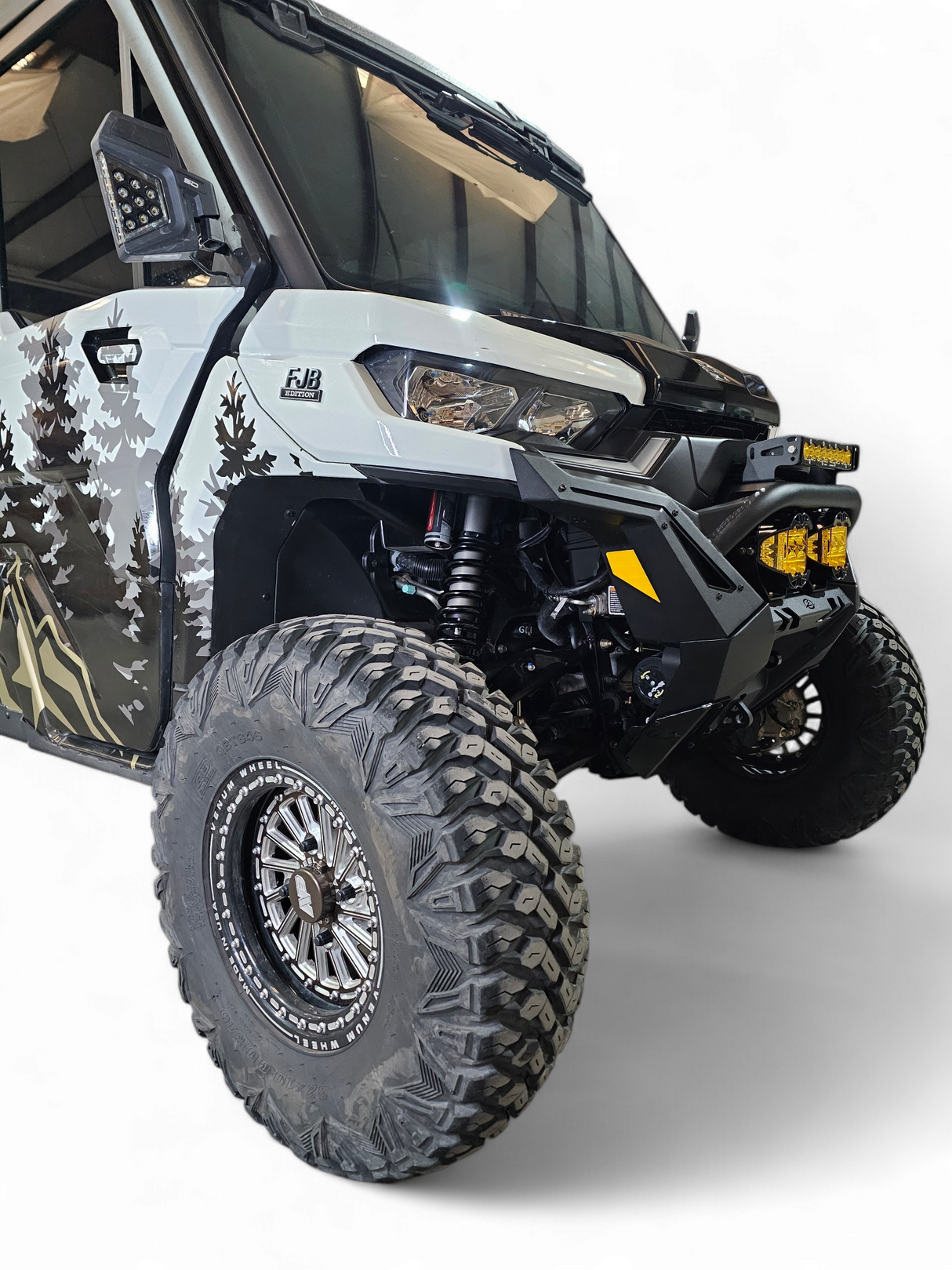 2016+ Can-am Defender HD10 Volt Front Winch Bumper www.elektricoffroad.com