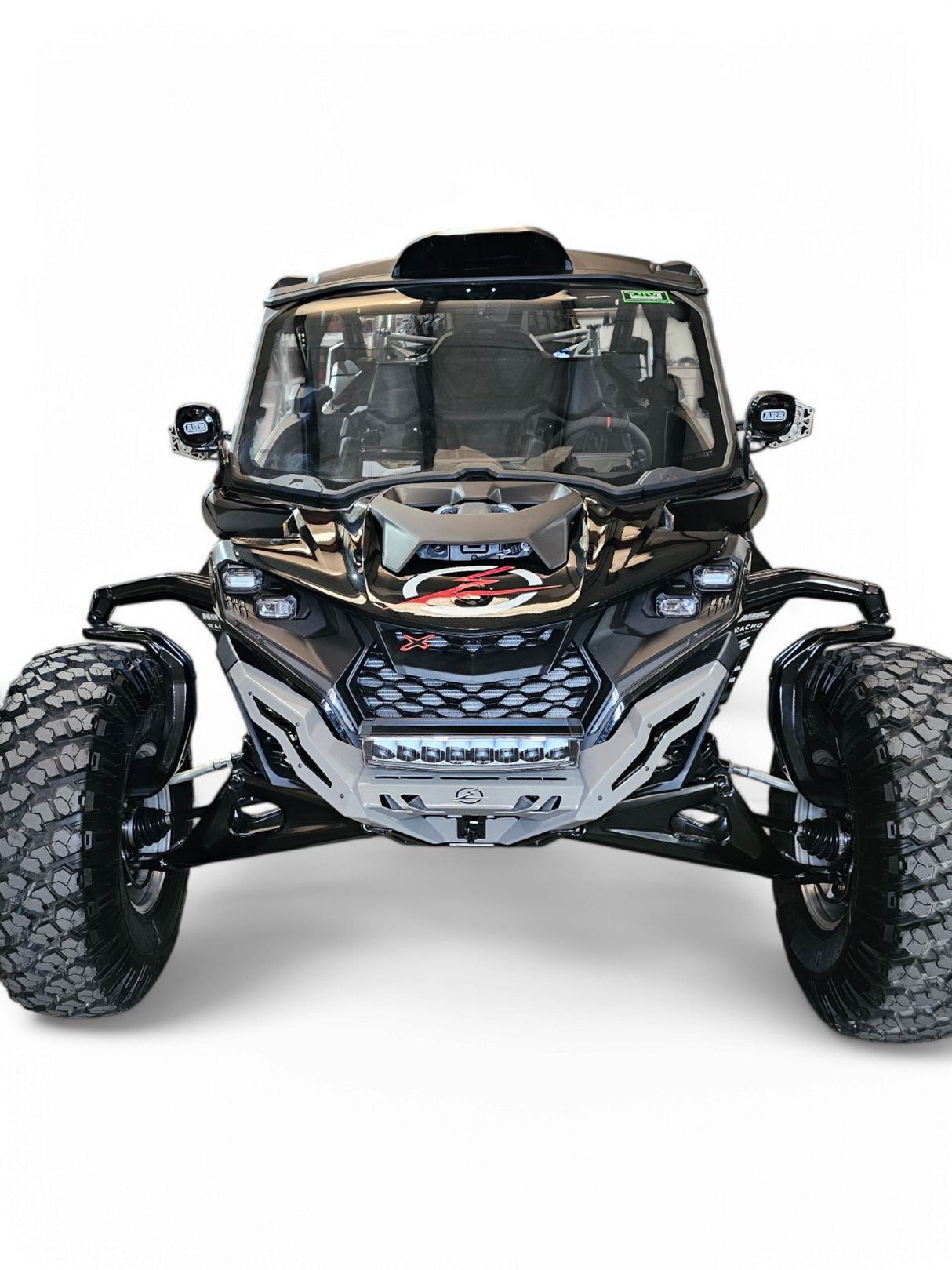 2024 to Current Maverick R Volt Front Winch Bumper www.elektricoffroad.com