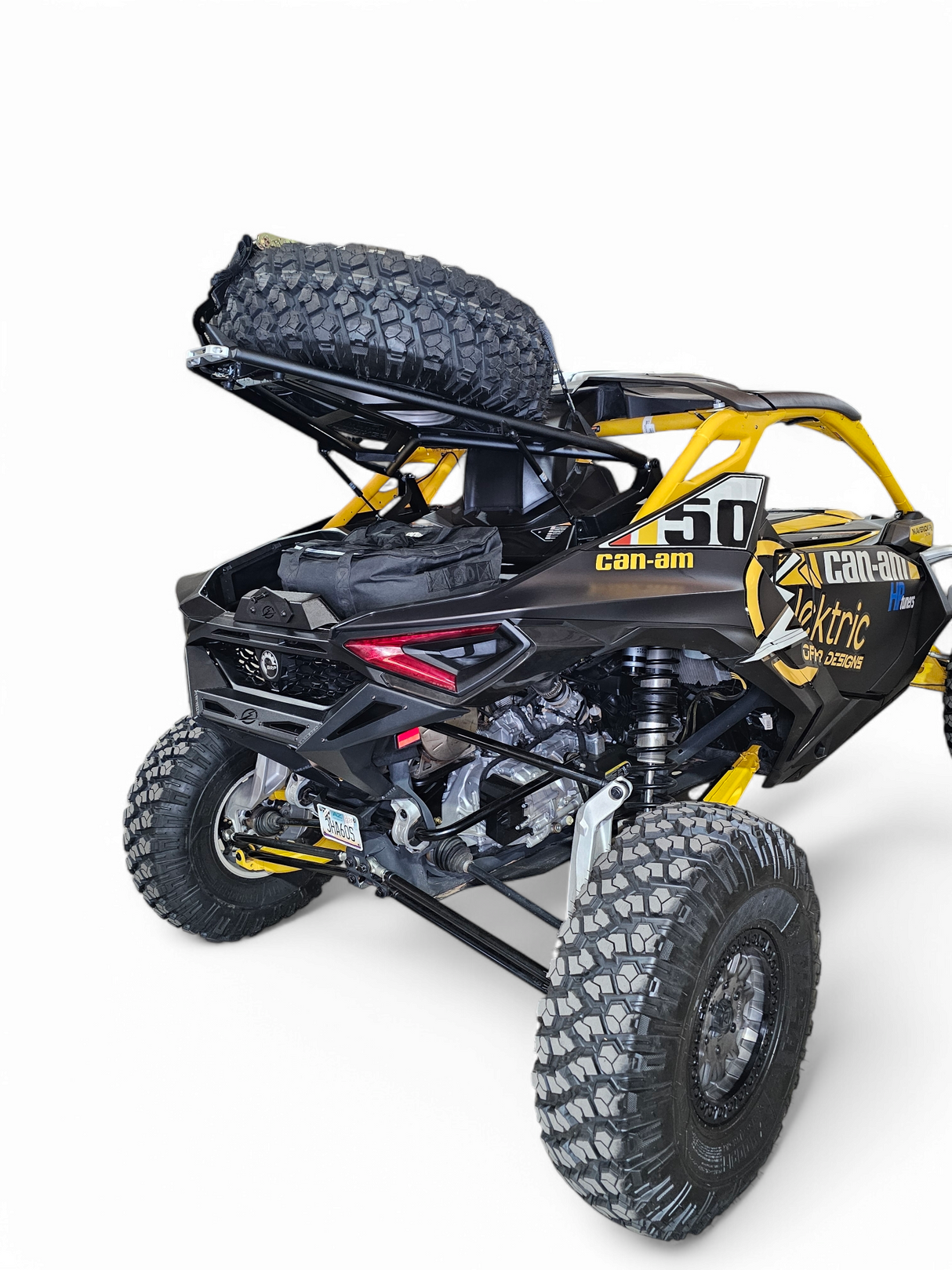 2024 Can-am Maverick R EOD Volt Tire Rack (Fits All Mav R's) www.elektricoffroad.com