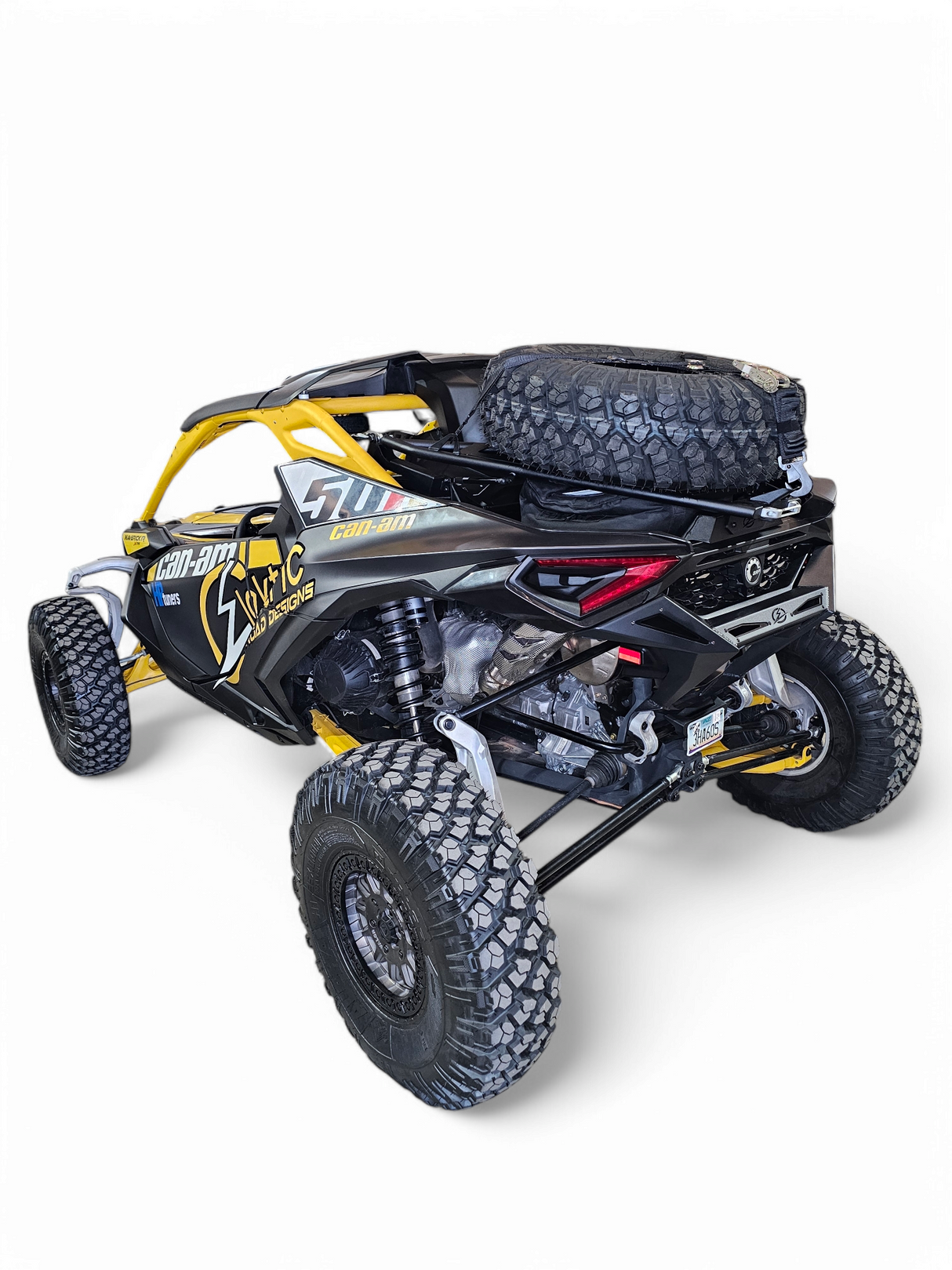 2024 Can-am Maverick R EOD Volt Tire Rack (Fits All Mav R's) www.elektricoffroad.com