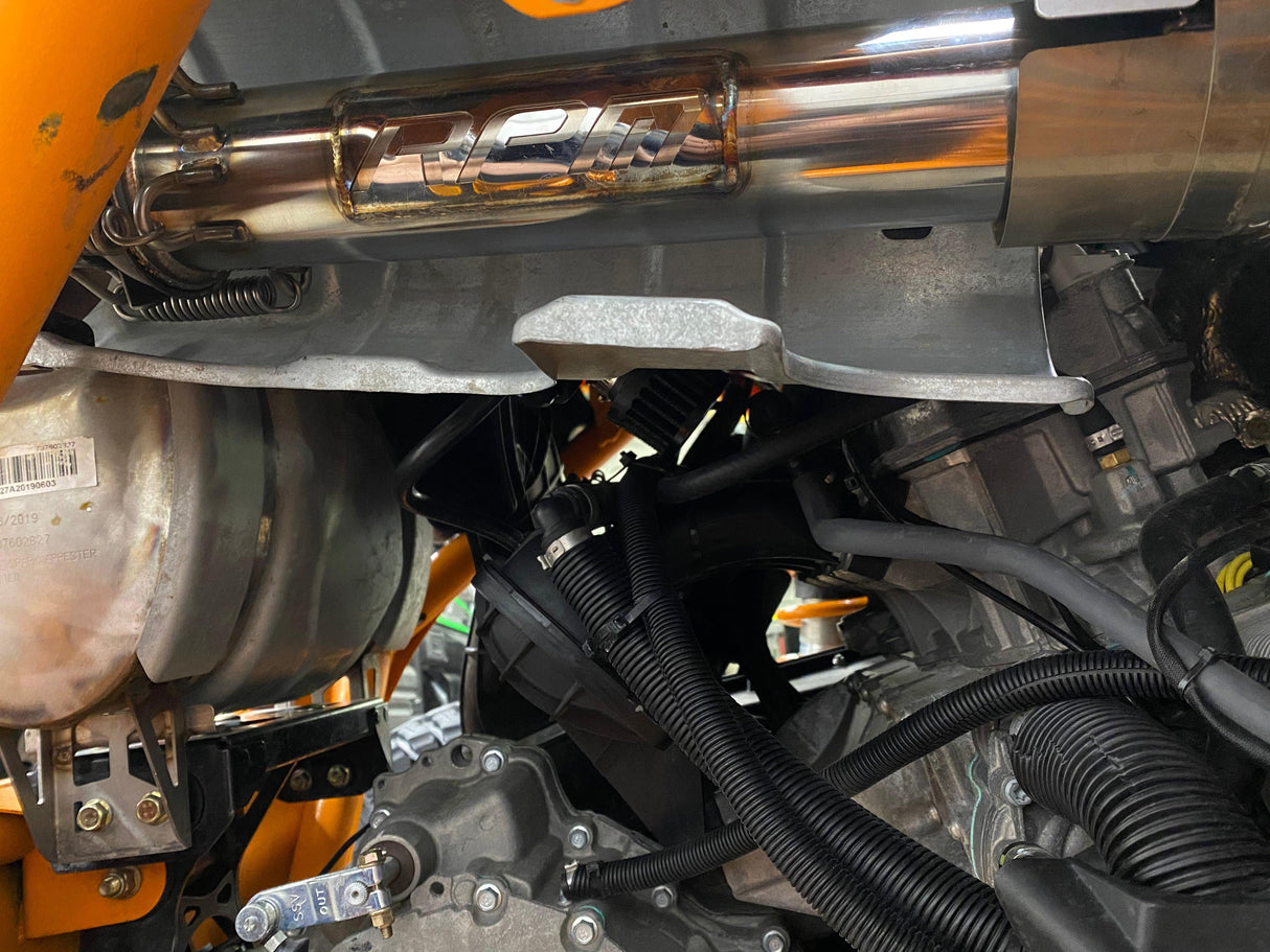 RPM Big Mouth Cat Delete Bypass Mid Race Pipe Can-Am Maverick X3 Turbo R & RR