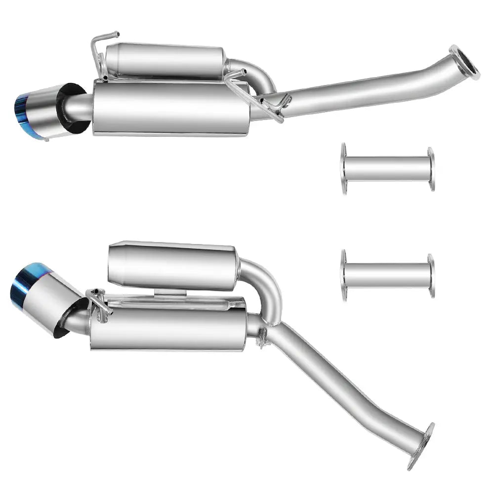 2003-2009 Nissan 350Z 3.5L Catback Exhaust w/ 4.5 Inches Dual Burnt Tips Flashark