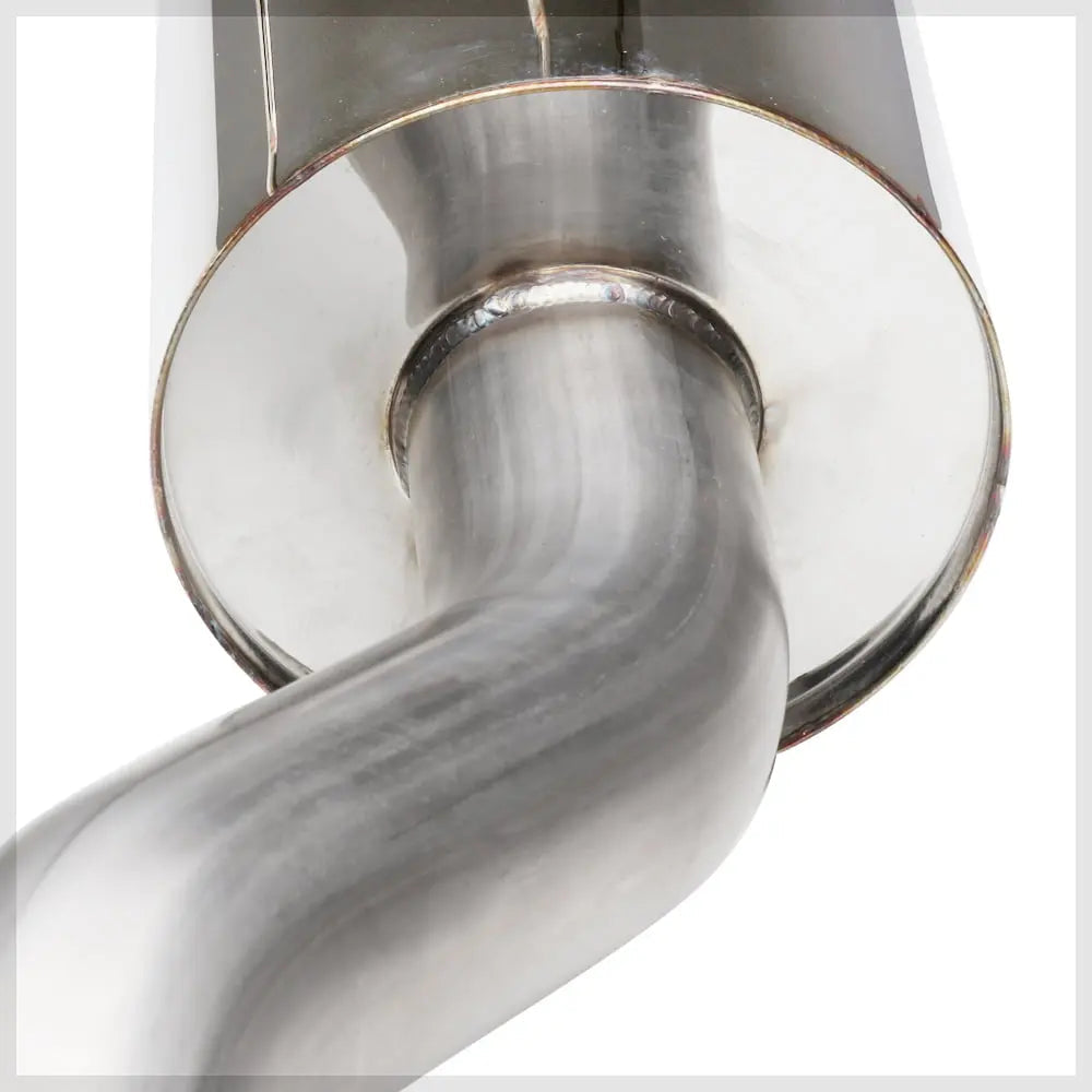 Cat-Back Exhaust for 2001-2005 Honda Civic 1.7L (Excl. Si Hatchback) 4" N1 Burnt Muffler Tip Flashark
