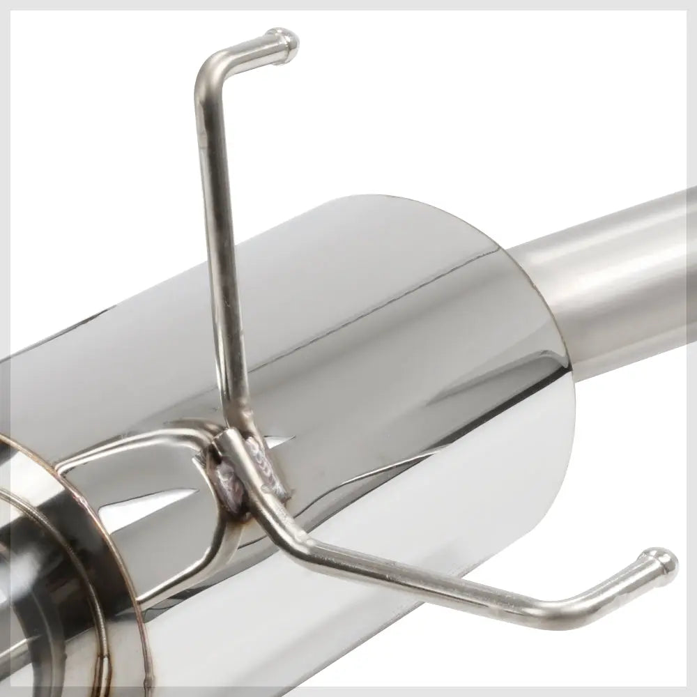 Cat-Back Exhaust for 2001-2005 Honda Civic 1.7L (Excl. Si Hatchback) 4" N1 Burnt Muffler Tip