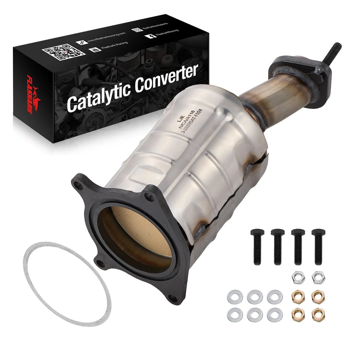 Catalytic Converter For 2011-2015 Ford Edge/Explorer Lincoln MKX V6 3.5L/3.7L-Direct Fit,E.P.A. Compliant Flashark