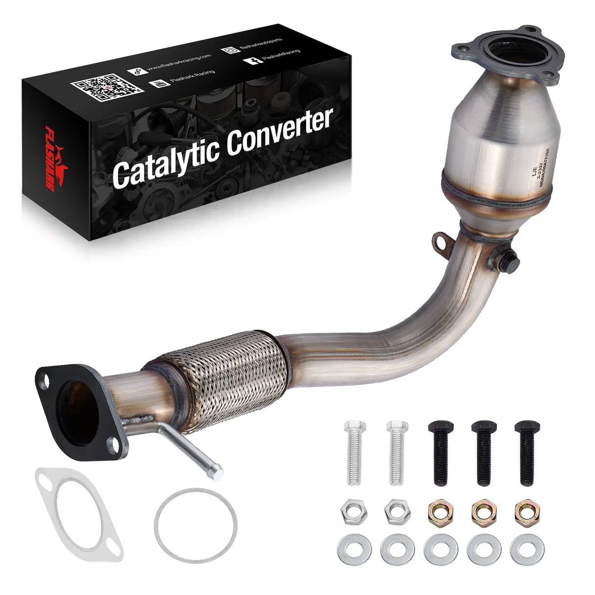 Catalytic Converter for 2010-2015 Chevy Equinox/Captiva Sport GMC Terrain 2.4L-Direct Fit,E.P.A. Compliant Flashark