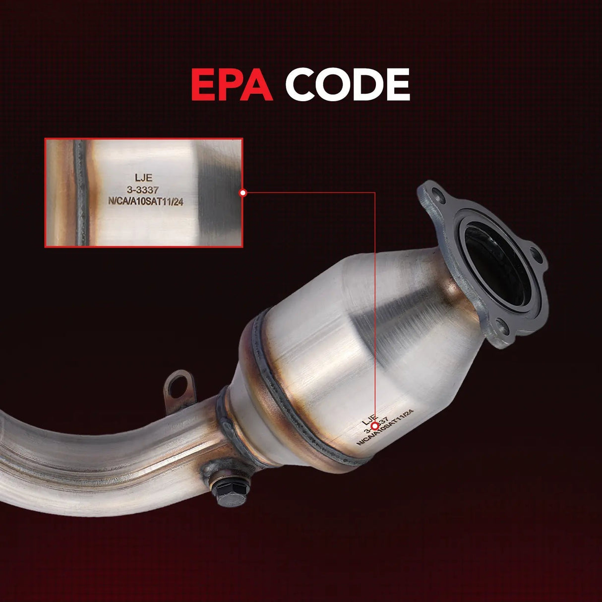 Catalytic Converter for 2010-2015 Chevy Equinox/Captiva Sport GMC Terrain 2.4L-Direct Fit,E.P.A. Compliant Flashark