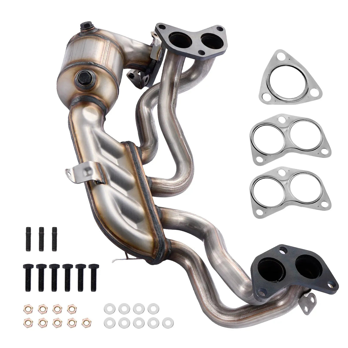Direct-Fit Exhaust Manifold Catalytic Converter for 2011-2016 Subaru Outback/Forester/Crosstrek/Impreza/Legacy 2.0L, 2.5L