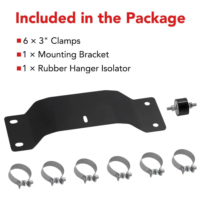 Catback Exhaust System For 2010-2015 Chevy Camaro 6.2L V8 Automatic (L99) 3" Dual Flashark