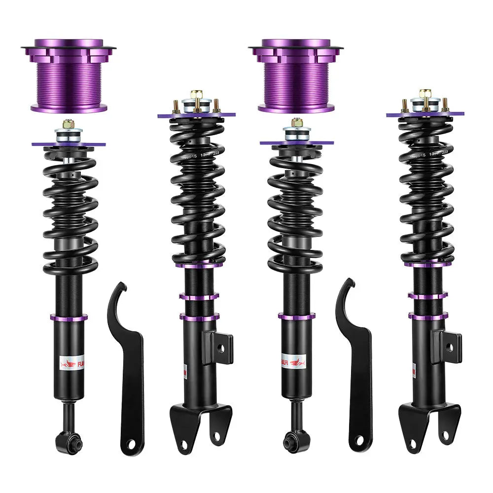 For 2011-2022 Dodge Charger / Challenger RWD Coilover Shock Absorbers Struts 4PCS