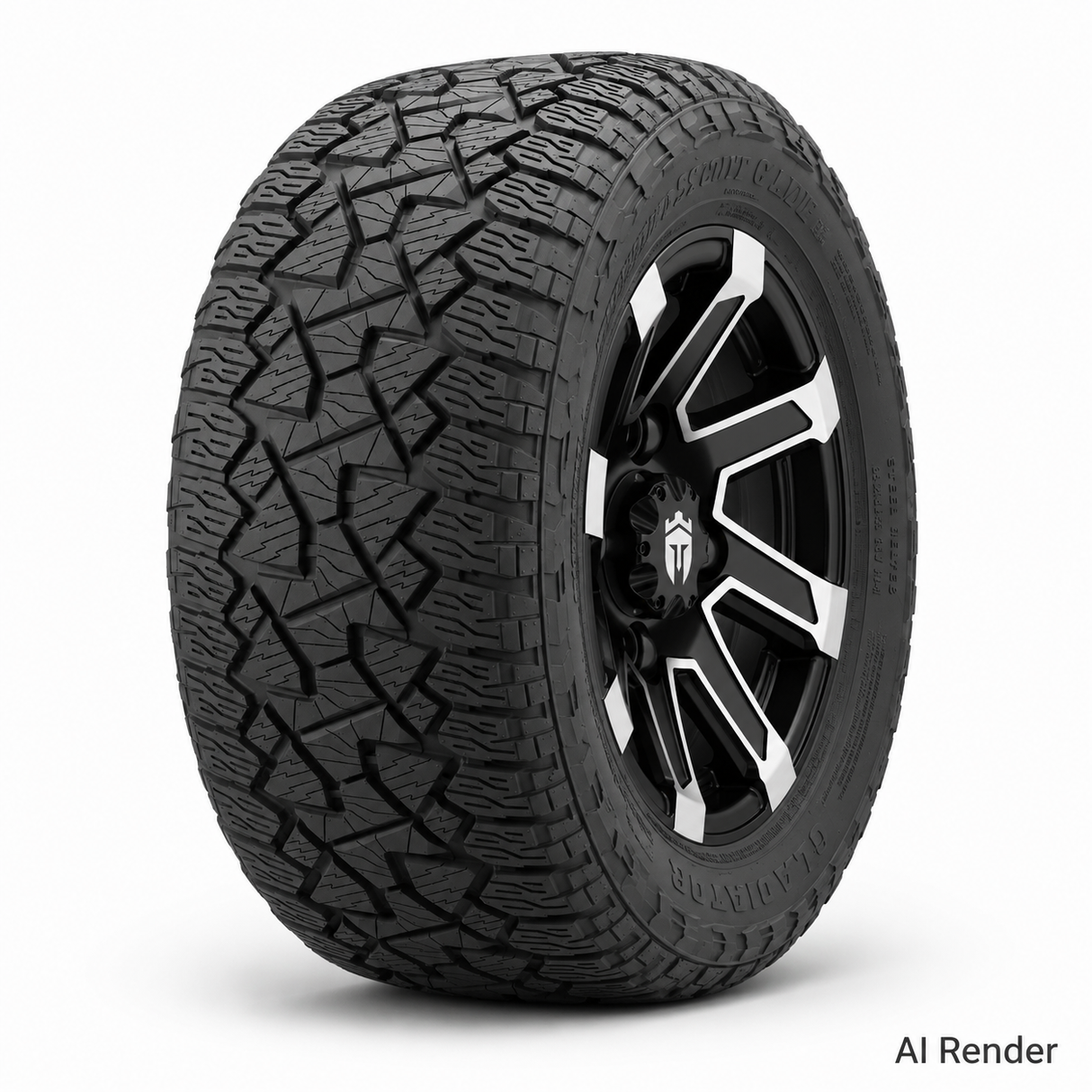 Empire® 12" Blade B12 Wheel with X Comp Golf A/T Tire