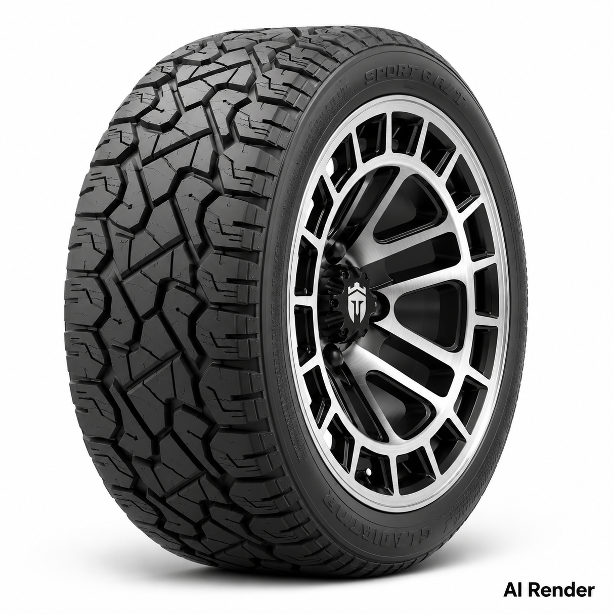 Empire 14" Quest Q1 Wheel with X Comp Golf A/T Tire Package
