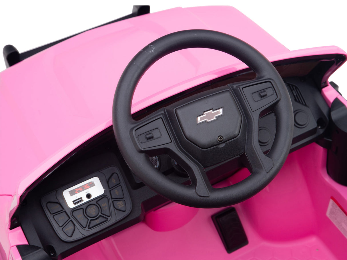 Chevy Silverado Monster Pickup Truck Ride On Toy Truck For Children W/Magic Cars® Wireless Parental Control