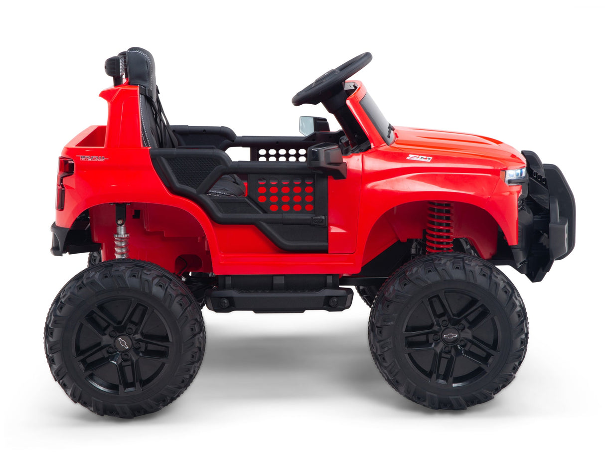 Chevy Silverado Monster Pickup Truck Ride On Toy Truck For Children W/Magic Cars® Wireless Parental Control