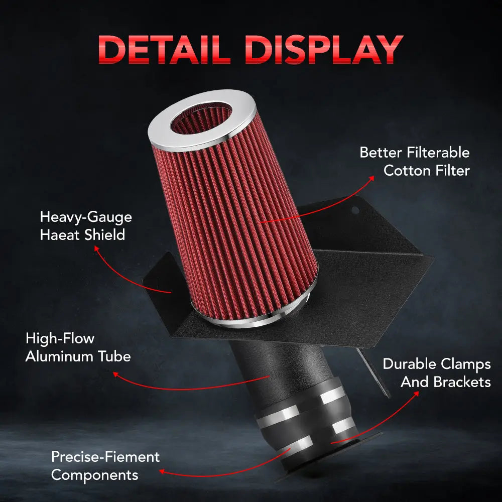 Cold Air Intake Kit for 1997-2003 Ford F-150 Expedition 4.6L/5.4L V8