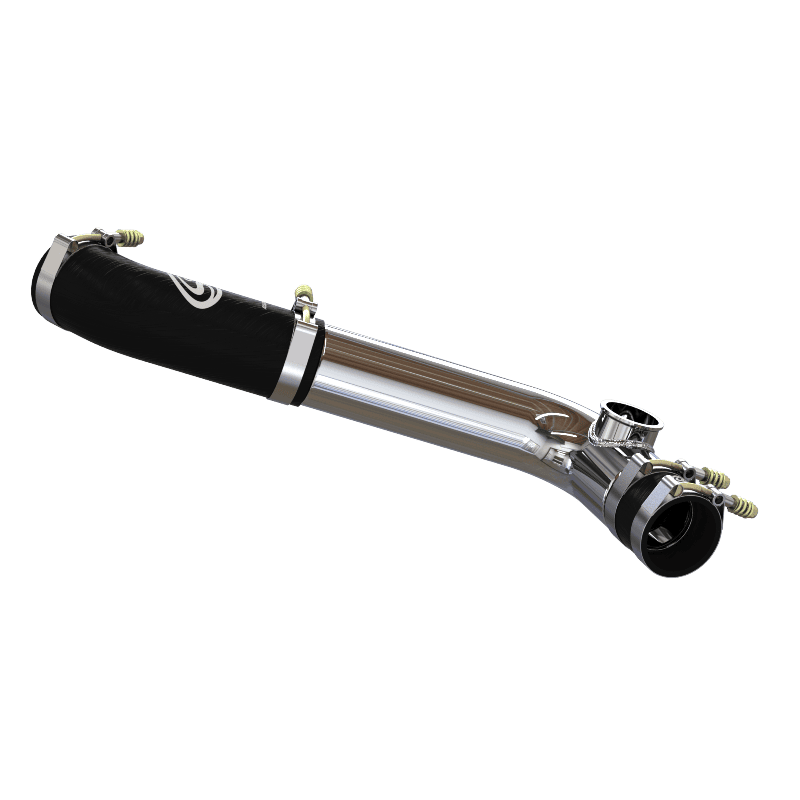 Cold Side Intercooler Pipe With Blowoff Valve Flange for Turbosmart Raceport for 2020-2024 Ford Explorer ST, Lincoln Aviator 3.0L S&B
