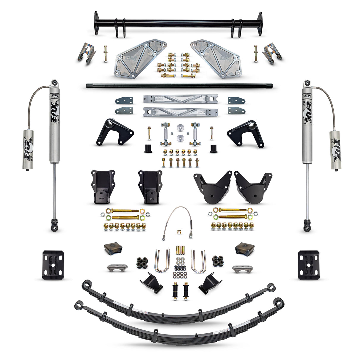 Desolate Motorsports Complete Rear Suspension Kit - 1980-1996 Ford Bronco Desolate Motorsports