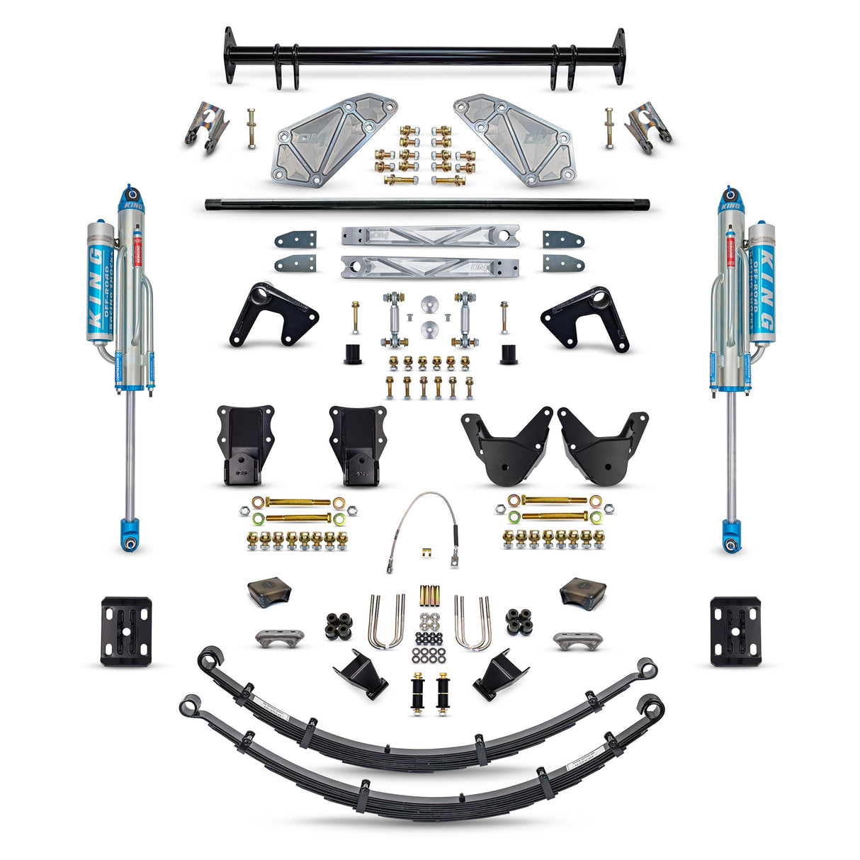 Desolate Motorsports Complete Rear Suspension Kit - 1980-1996 Ford Bronco Desolate Motorsports