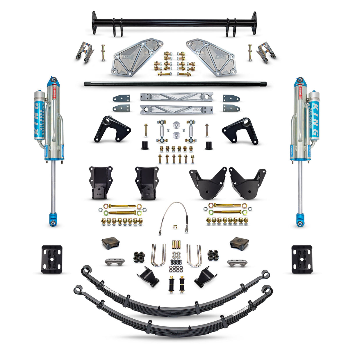 Desolate Motorsports Complete Rear Suspension Kit - 1980-1996 Ford Bronco Desolate Motorsports