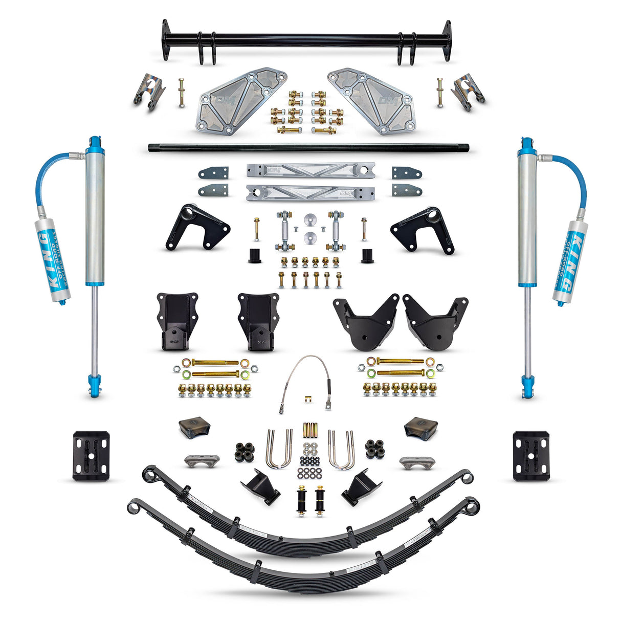 Desolate Motorsports Complete Rear Suspension Kit - 1980-1996 Ford Bronco Desolate Motorsports