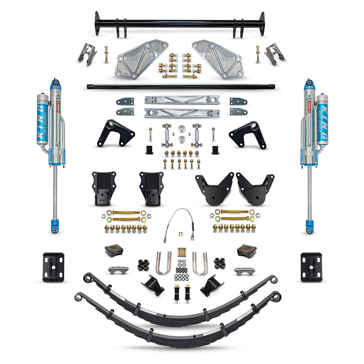 Desolate Motorsports Complete Rear Suspension Kit - 1980-1996 Ford Bronco Desolate Motorsports