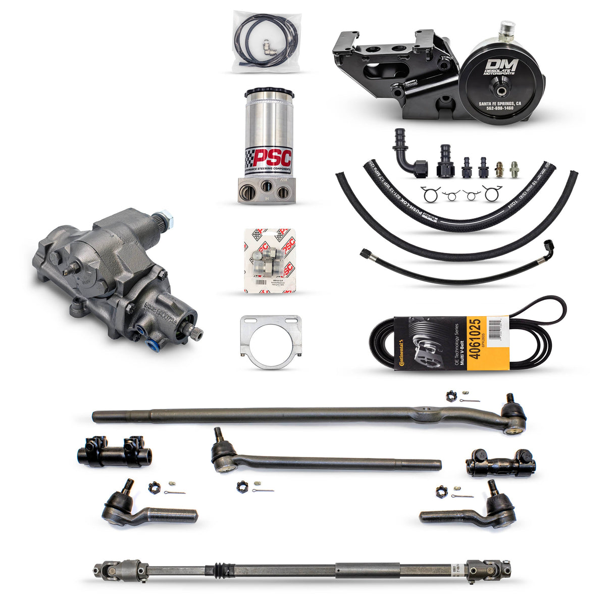 Desolate Motorsports Complete Steering Combo - 1980-1996 Ford F150/Bronco Desolate Motorsports