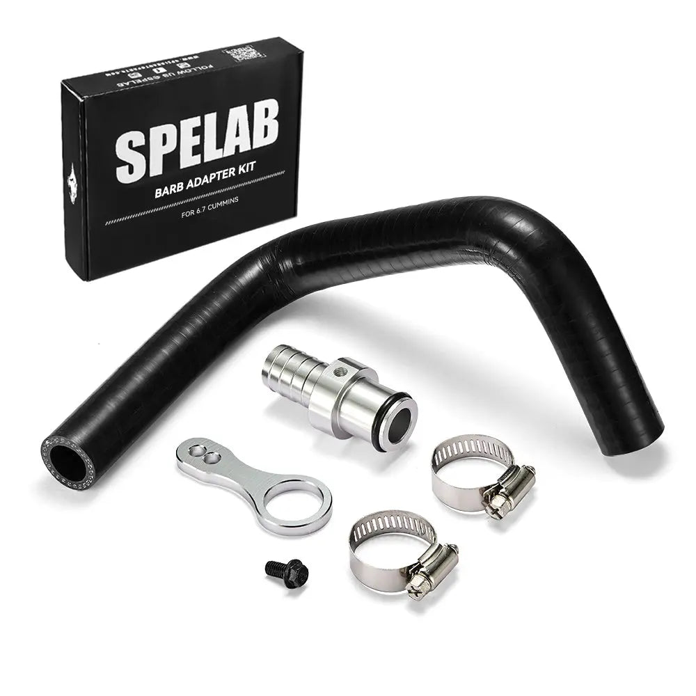 2009-2018 Dodge 6.7L Cummins Coolant Hose Barb Adapter Leaking Repair Kit | SPELAB