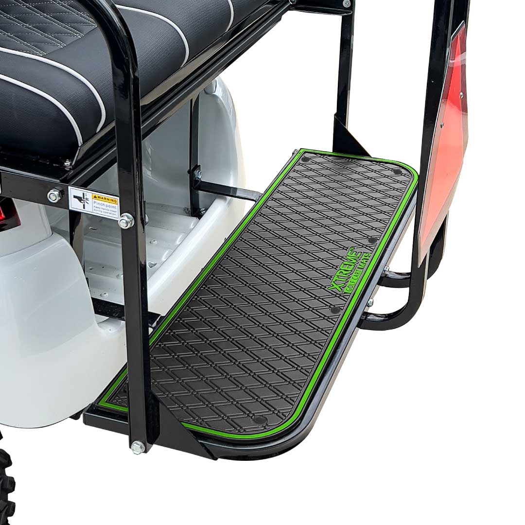 Rear Facing Foot Rest Mat - Fits GTW Mach 1 / MADJAX / RHOX Genesis 150 / MODZ Flip4 Rear Seat Kits - PRO Series