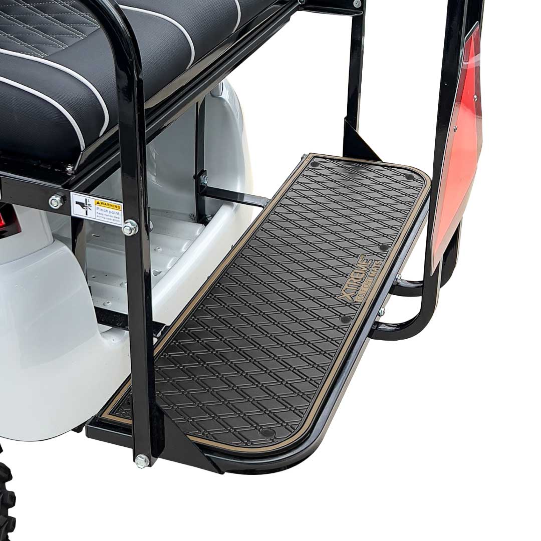 Rear Facing Foot Rest Mat - Fits GTW Mach 1 / MADJAX / RHOX Genesis 150 / MODZ Flip4 Rear Seat Kits - PRO Series