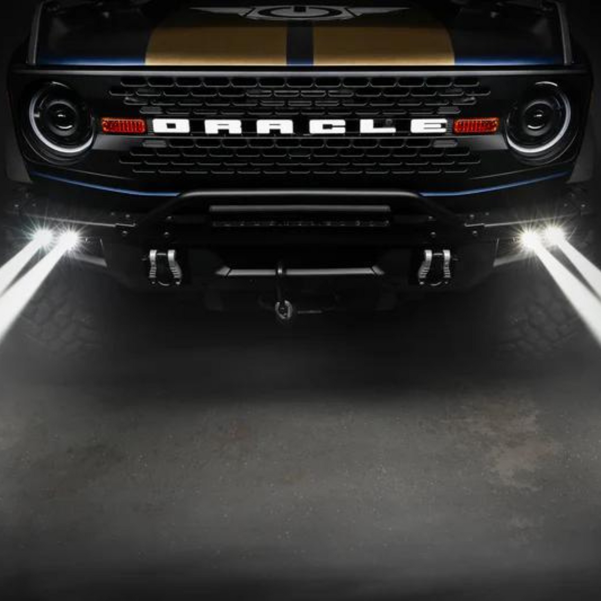 Oracle Lighting Off Road Laser AUX Light + LED Fog Light Kit I '21- Current Ford Bronco
