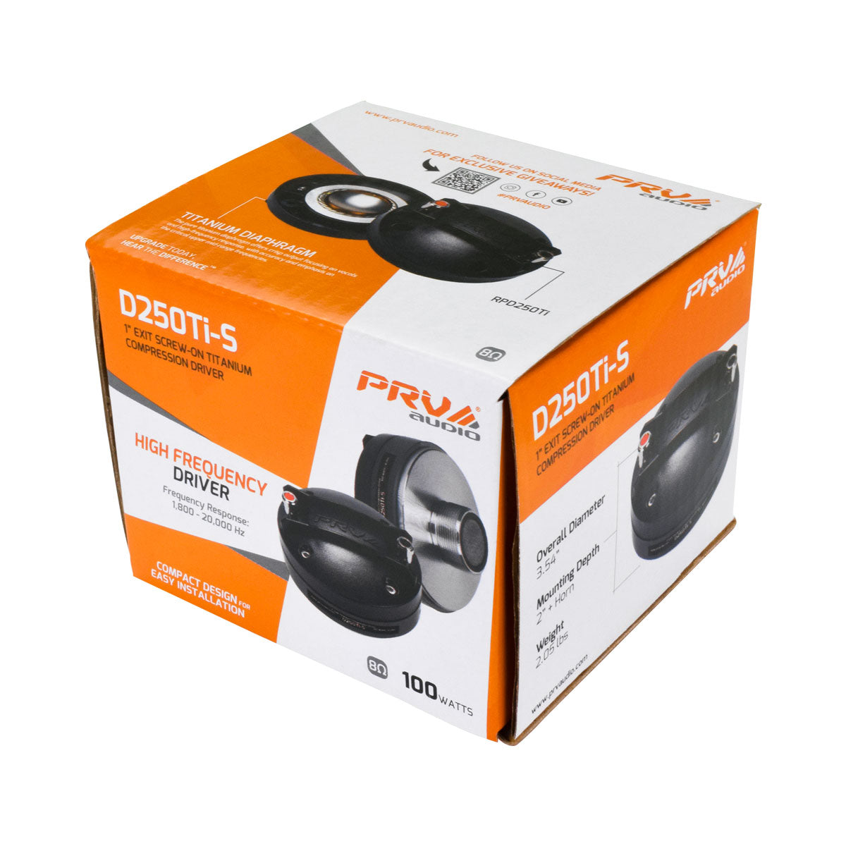 PRV D250Ti-S Driver PRV Audio