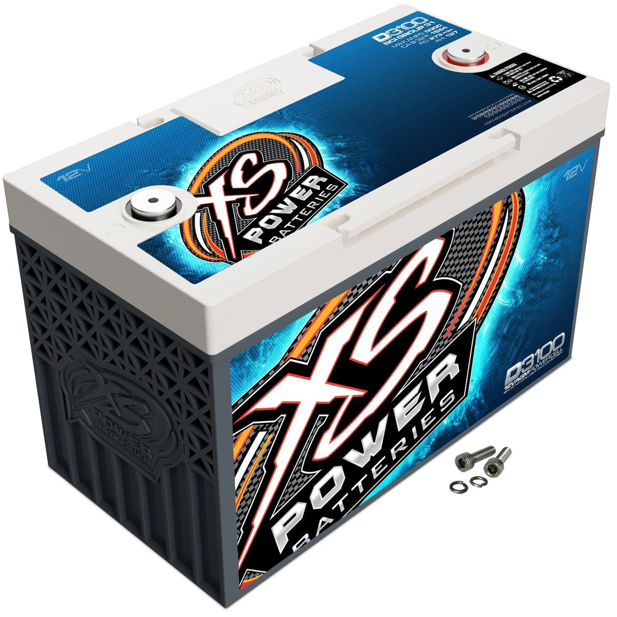 XS Power D1400 14V 2000 Amp AGM 2000 Amp Battery XS Power