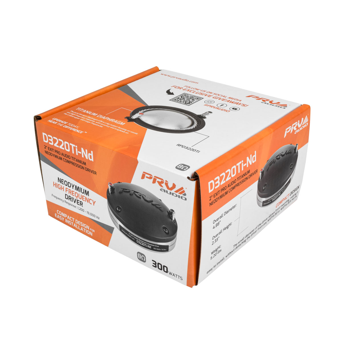 PRV D3220Ti-Nd Driver PRV Audio