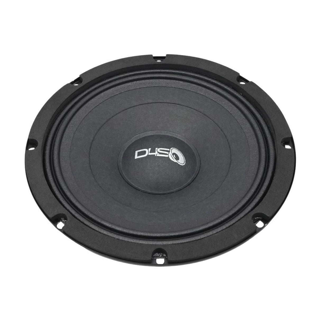 DOWN4SOUND D4S-SF808 - 8" Shallow Mount Midrange Speaker - 110W RMS, 8 Ohm High-Performance Audio Driver Down4Sound