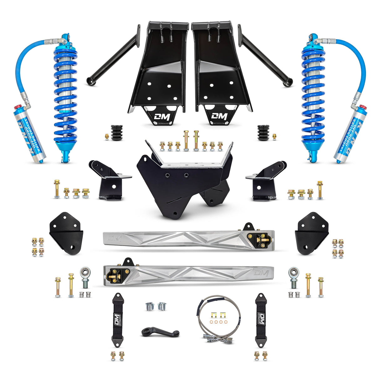 Desolate Motorsports D50 TTB Coil Over Conversion & HD Rear Suspension Kit (Front and Rear) - 1980-1997 Ford F-Series Desolate Motorsports