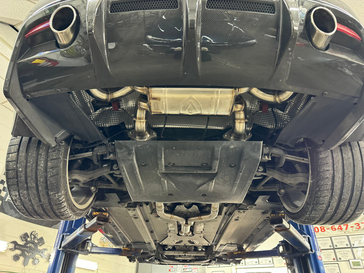 Aston Martin DBS V12 Valved Sport Exhaust System Valvetronic Designs
