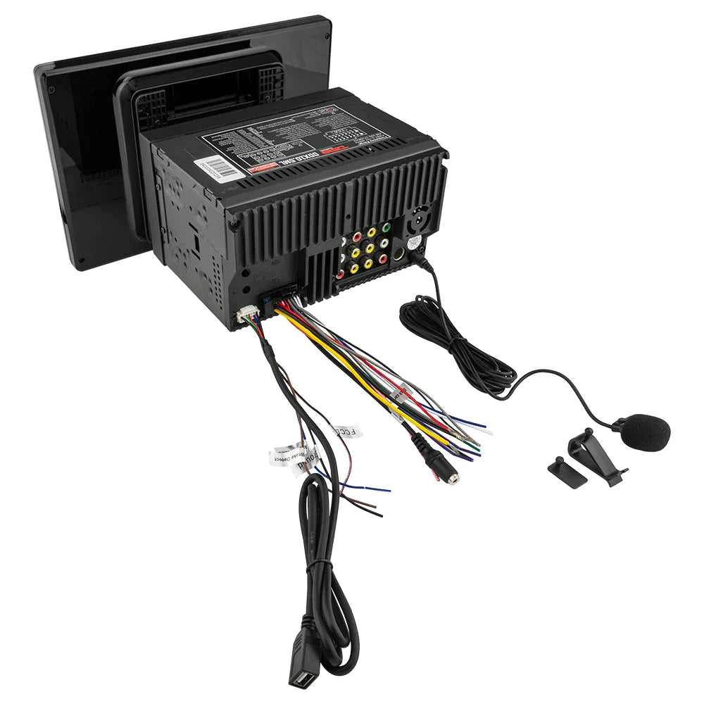 DDX10.5ML 10.5" Floating Swivel Modular Touchscreen Mechless Double-DIN Headunit with Bluetooth, Mirror Link and USB DS18