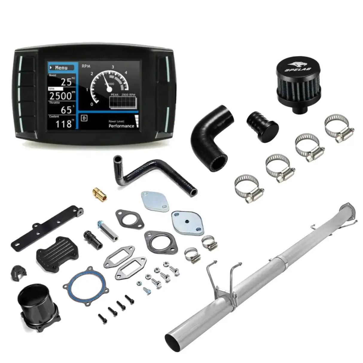 EGR/DPF/DEF Delete All-in-One Kit for 2013-2017 6.7L Ram 2500 3500 Cummins